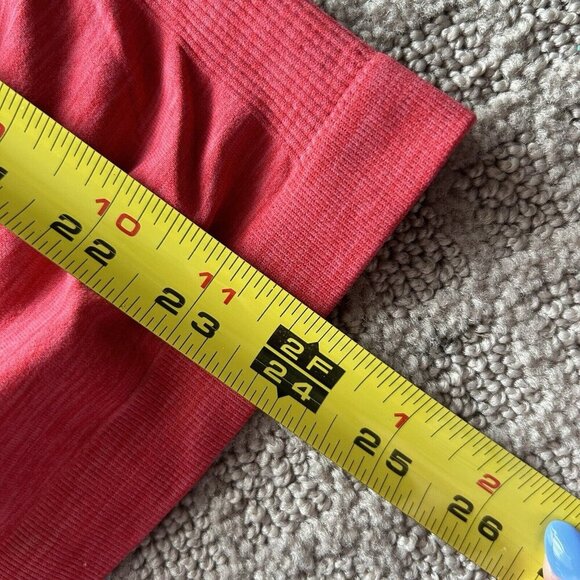 Unbranded Tank Top Cami Camisole Shapewear Workout Womens S Red Pink Shelf Bra - Picture 9 of 9